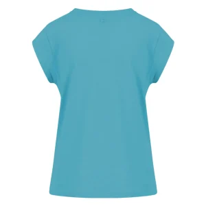 Coster Copenhagen CC Heart Basic T-Shirt Aqua Blue- T-shirts & Tops