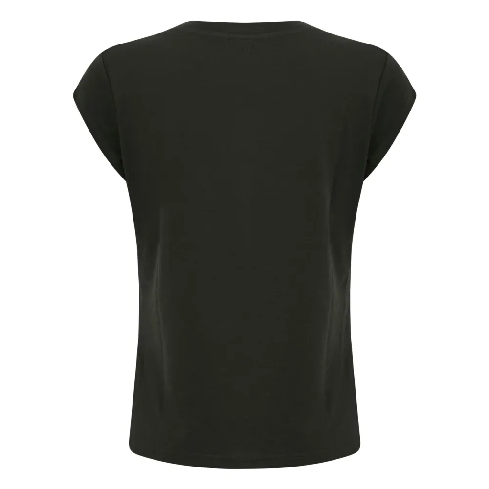 cc_heart_basic_tshirt_hun_1.webp Coster Copenhagen CC Heart Basic T-Shirt Hunter Green- T-shirts & Tops