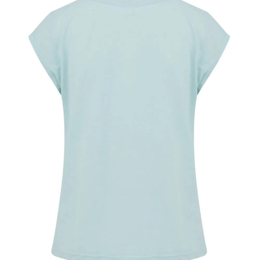 cc_heart_basic_tshirt_pas_1.webp Coster Copenhagen CC Heart Basic T-Shirt Pastel Aqua- T-shirts & Tops