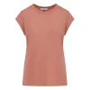 Coster Copenhagen CC Heart Basic T-Shirt Rose Clay- T-shirts & Tops
