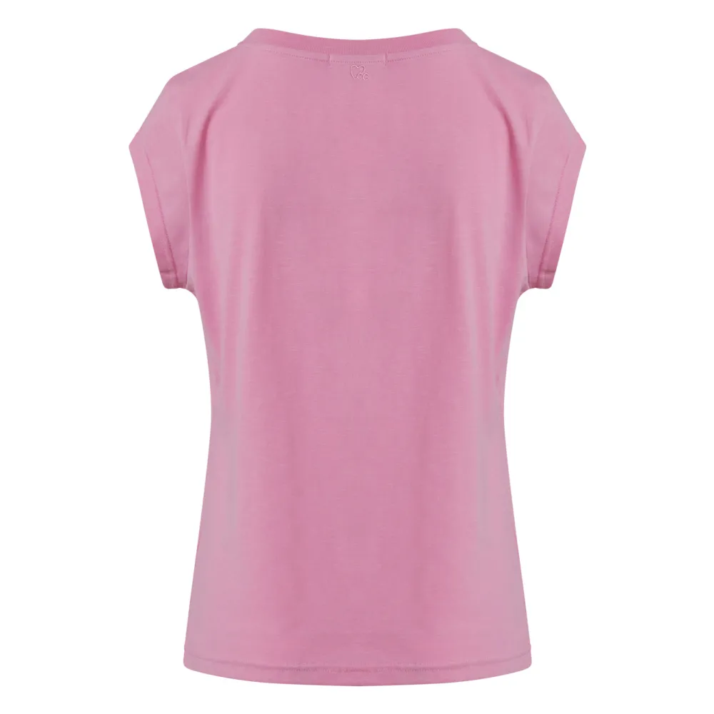 cc_heart_basic_tshirt_ros_1-1.webp Coster Copenhagen CC Heart Basic T-Shirt Rose Pink- T-shirts & Tops
