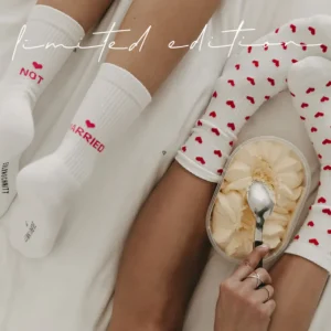 Eulenschnitt ES Socken Herzen 39-42- Wäsche & Socken