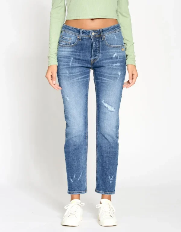 Gang 94 Nica Jeans Rocky Midblue- Jeans