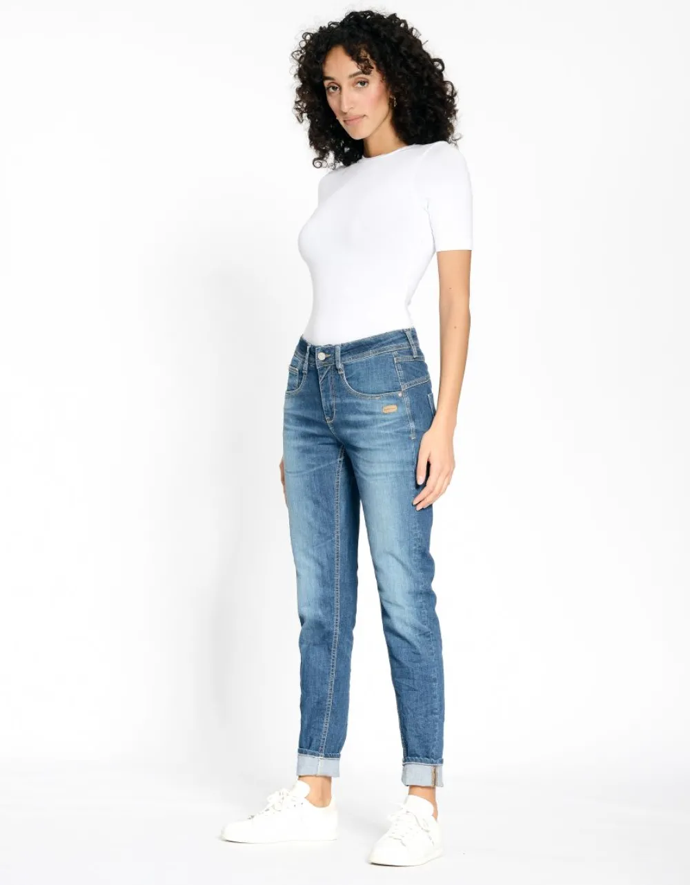 gang_amelie_jeans_calm_mi_1.webp Gang 94Amelie Jeans Calm Mid Ocean- Jeans