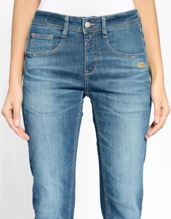 Gang 94Amelie Jeans Calm Mid Ocean- Jeans