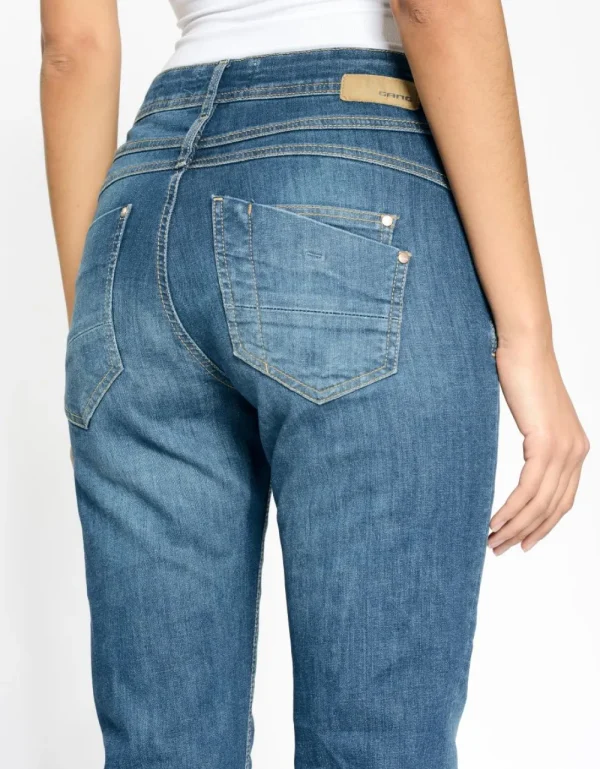 Gang 94Amelie Jeans Calm Mid Ocean- Jeans