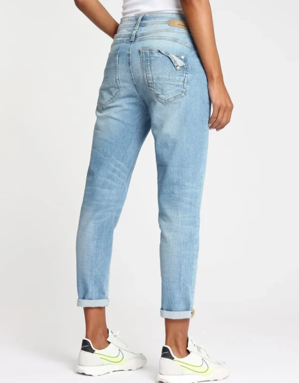 Gang 94Amelie Jeans Cropped Real Aqua Wash- Jeans