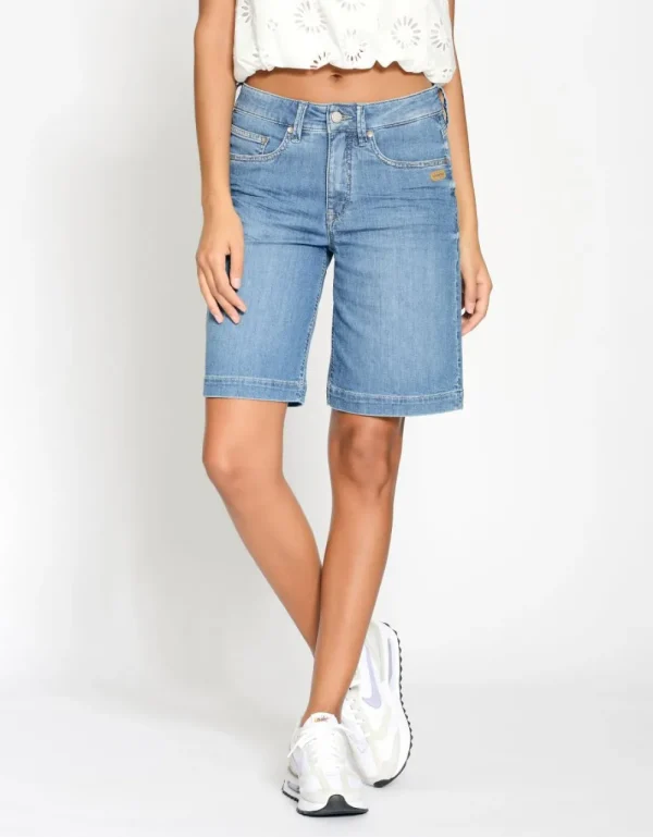 Gang 94Carlotta Bermuda Easy Midblue- Shorts