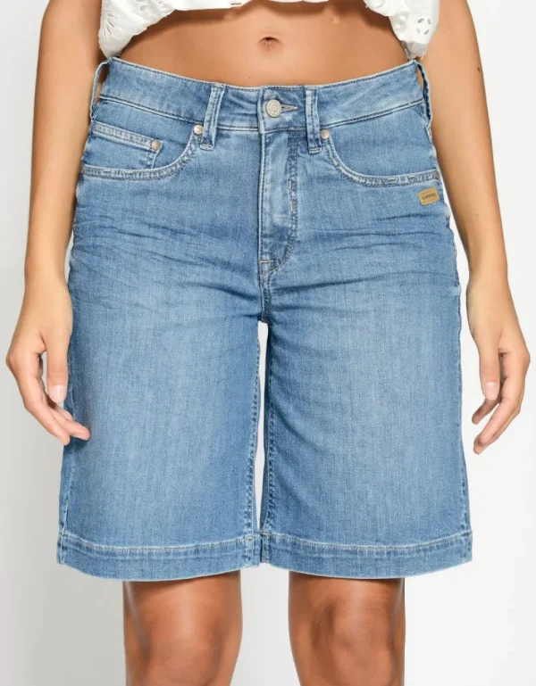 Gang 94Carlotta Bermuda Easy Midblue- Shorts
