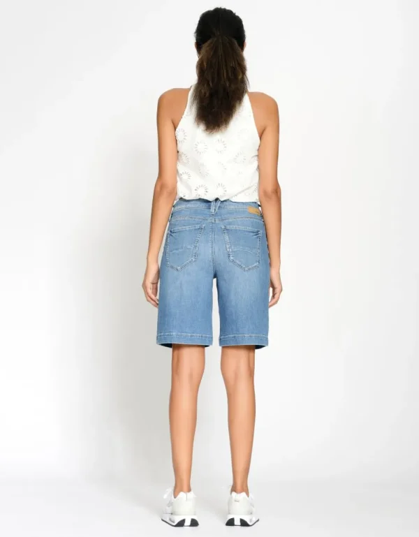 Gang 94Carlotta Bermuda Easy Midblue- Shorts
