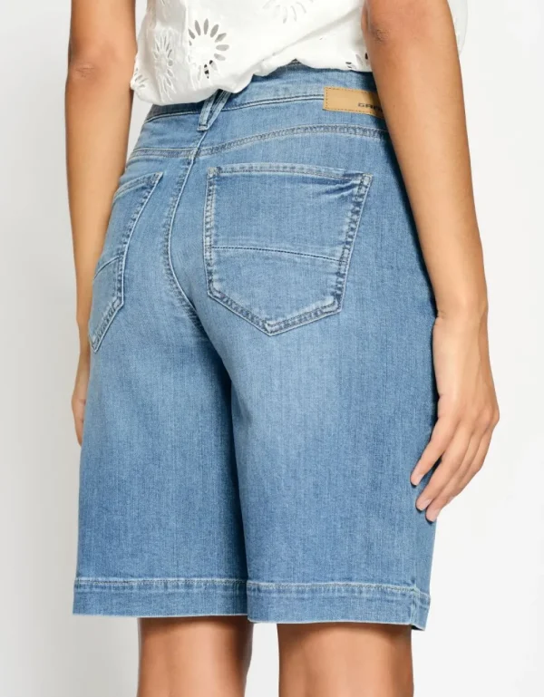 Gang 94Carlotta Bermuda Easy Midblue- Shorts