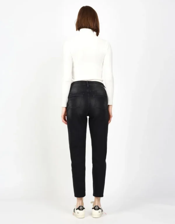 Gang Glory Jeans Worn Black- Jeans