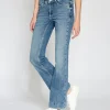 Gang Jeans 94Maxima Flared Authentic Midblue- Jeans