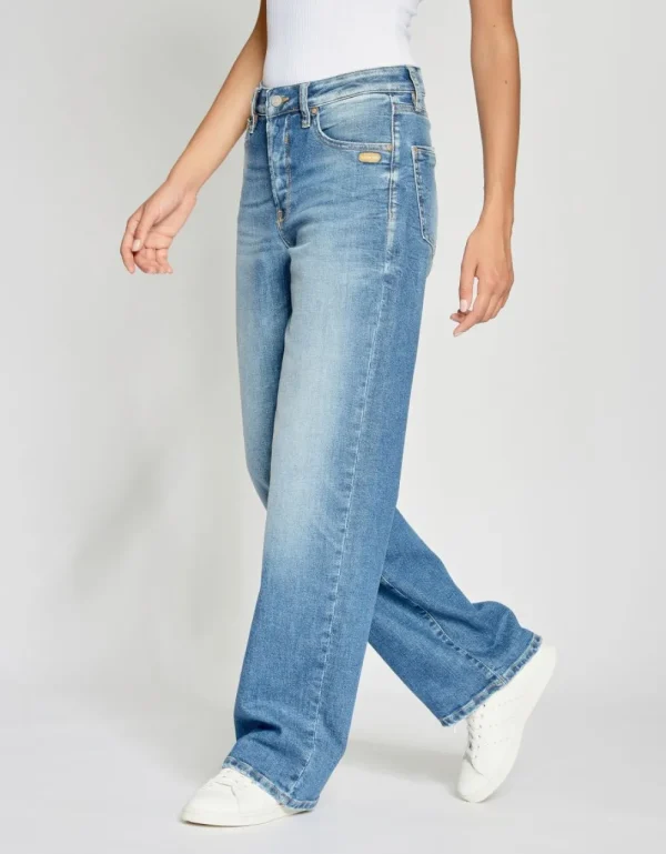 Gang 94Jul Jeans Aged Midblue- Jeans