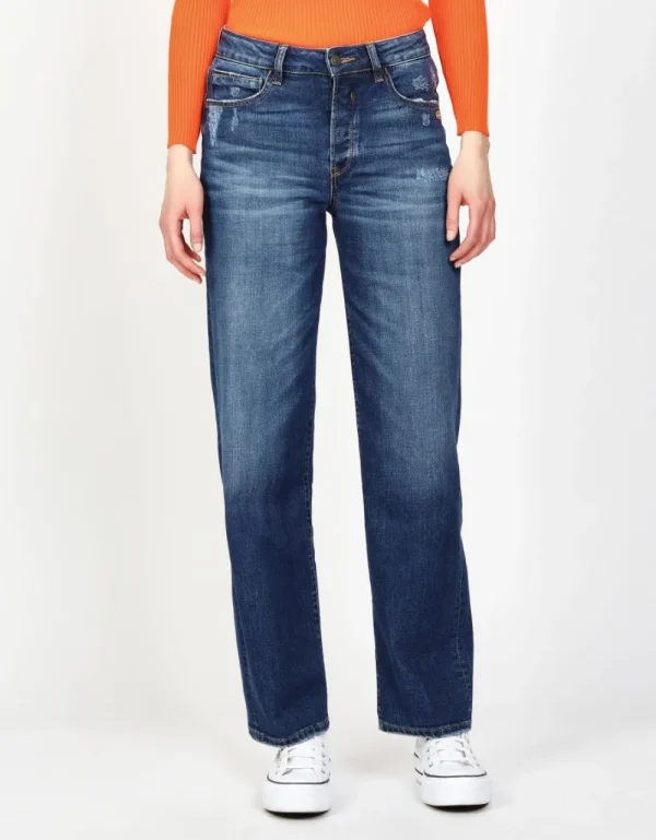 Gang 94Jul Jeans Blue Destroy Spirit- Jeans