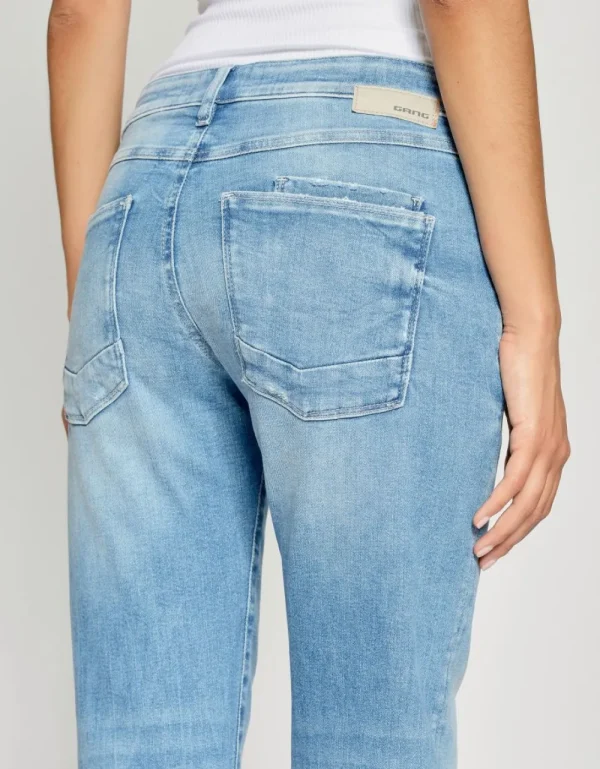 Gang 94Nadia Cropped Truly Blue Spring- Jeans