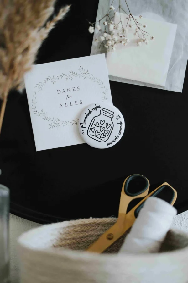 Heldenglück HG Magnet groß Marmeladenglasmomente- Lovely Stuff