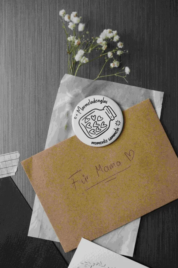 Heldenglück HG Magnet groß Marmeladenglasmomente- Lovely Stuff