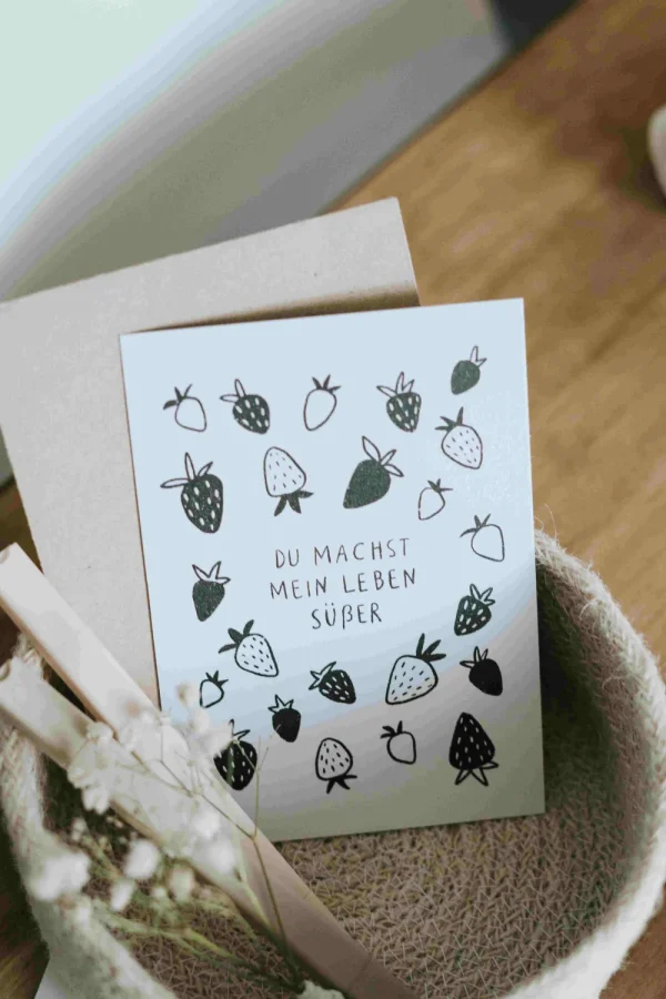 Heldenglück HG Postkarte · Leben Süßer- Lovely Stuff