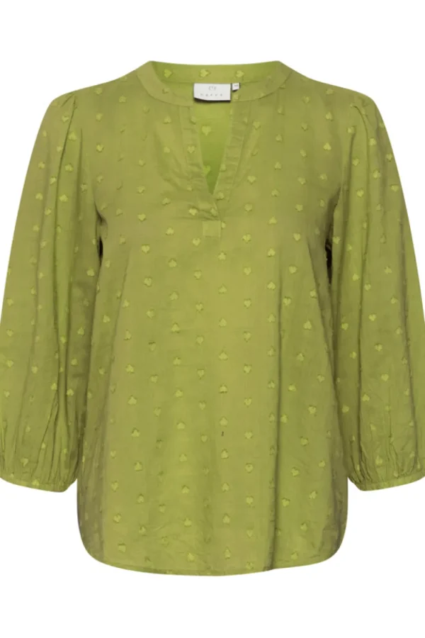 Kaffee KAJollia Blouse Calla Green- Shirts & Blusen