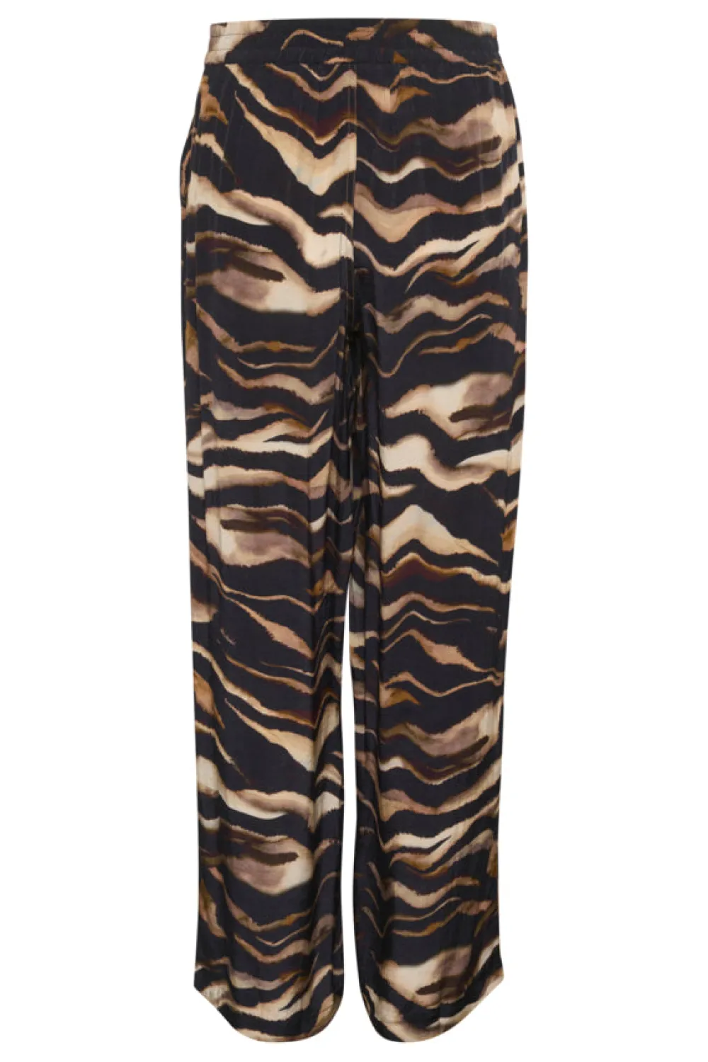 kalaila_pants_black__brow_5.webp Kaffee KALaila Pants Black / Brown Tiger- Hosen