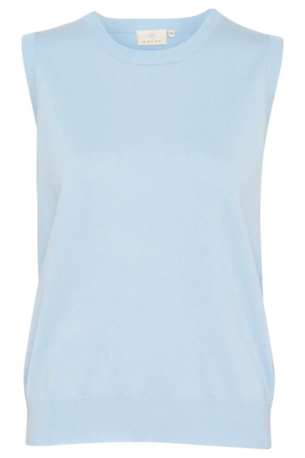 Kaffee KALizza Knit Slipover Soft Chambray- Strick & Cardigans