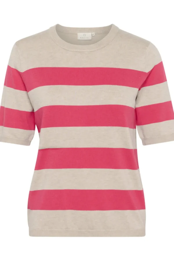 Kaffee KALizza Striped Knit- Strick & Cardigans