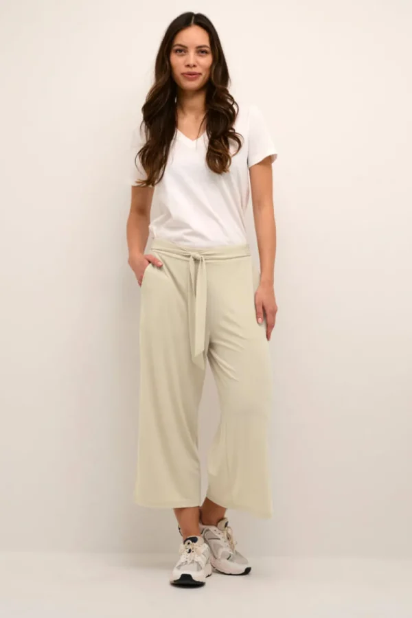 Kaffee KAmalli Pants Feather Gray- Hosen