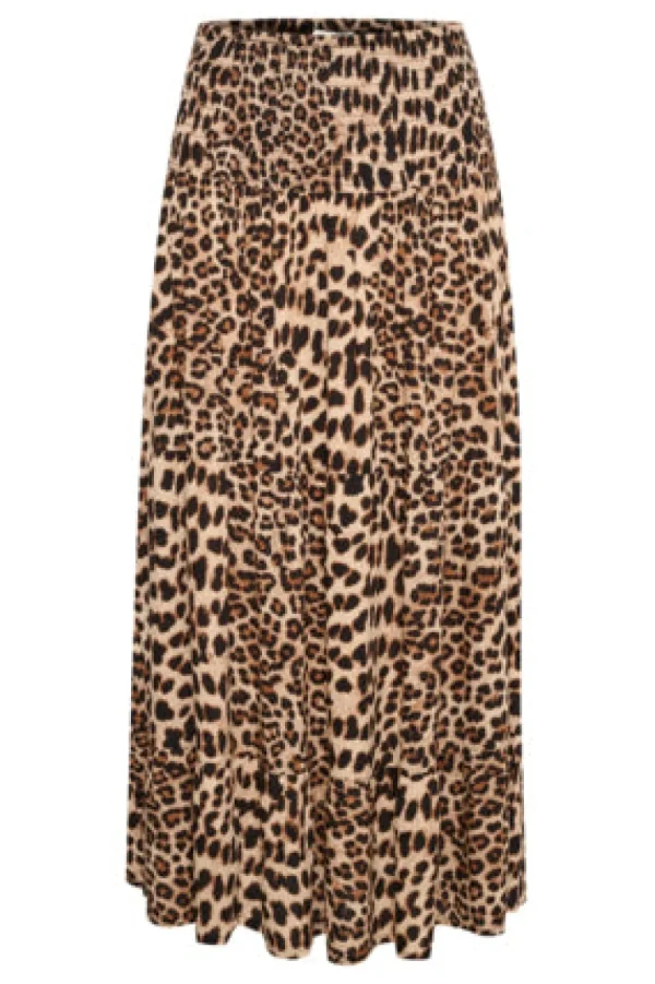 Kaffee KAMaxi Smock Shirt Classic- Röcke