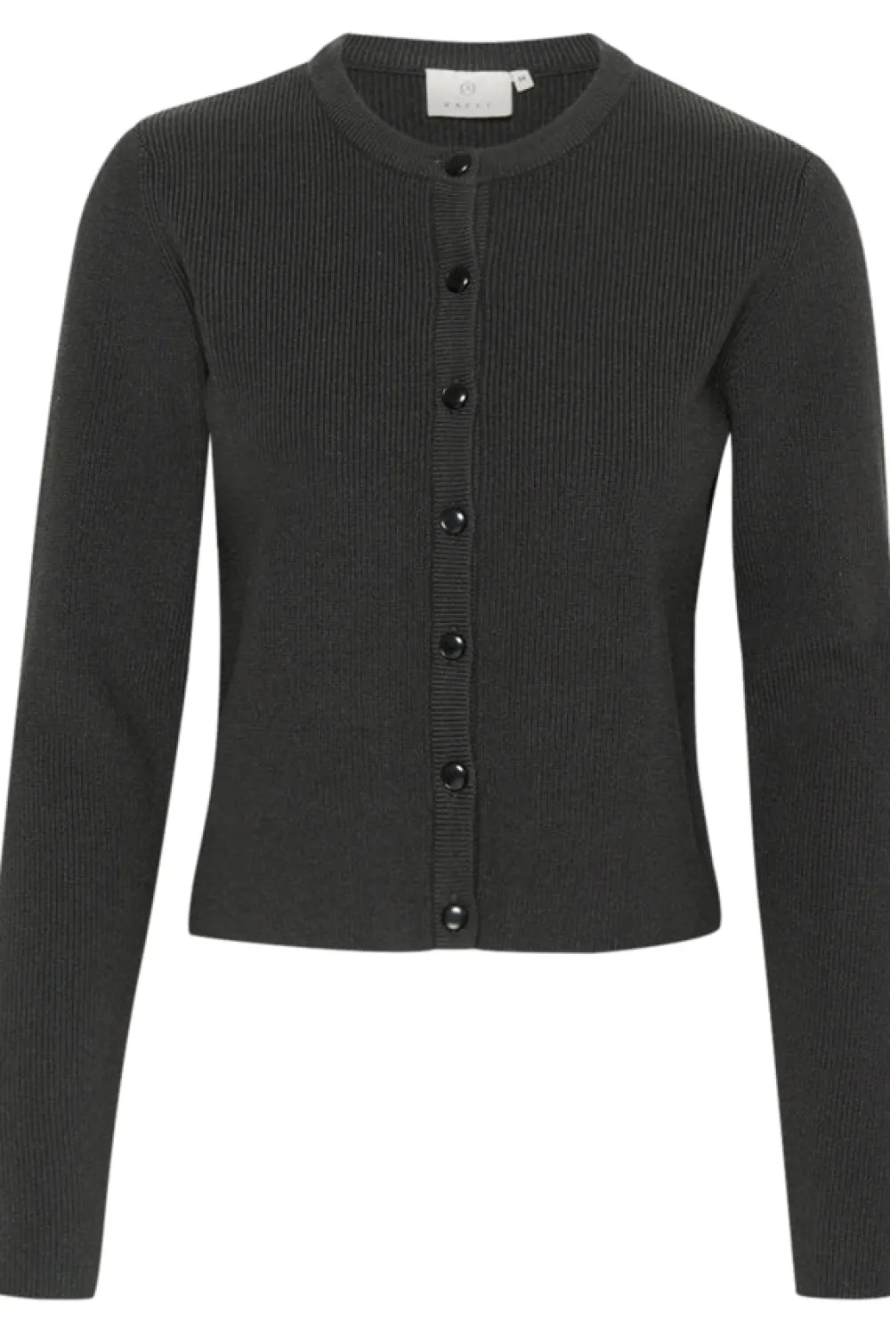 kamy_cardigan_black_oyste_0.webp Kaffee KAMy Cardigan Black Oyster- Strick & Cardigans