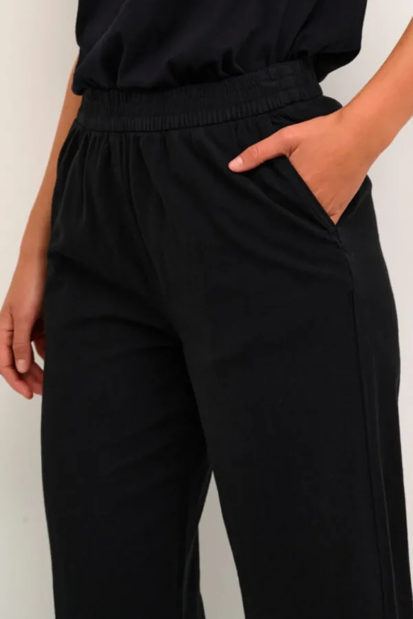 Kaffee KANaya Culotte Pants Black Deep- Hosen