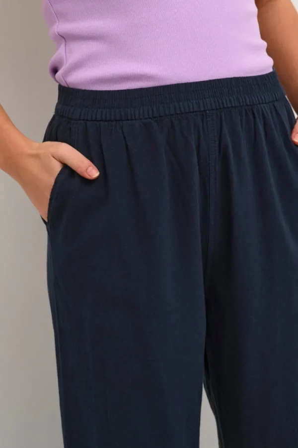 Kaffee KANaya Culotte Pants Midnight Marine- Hosen