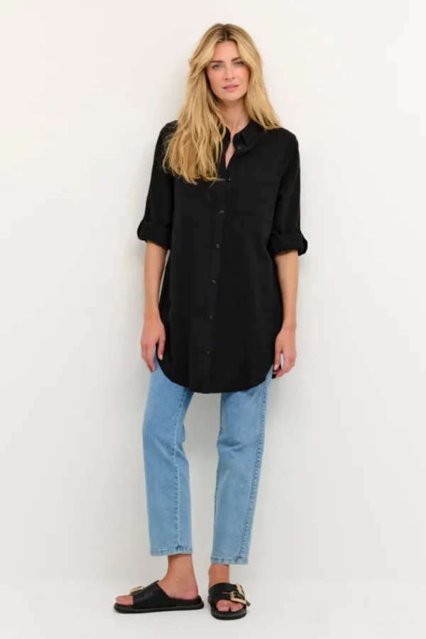 Kaffee KANaya Shirt Tunic Black Deep- Shirts & Blusen
