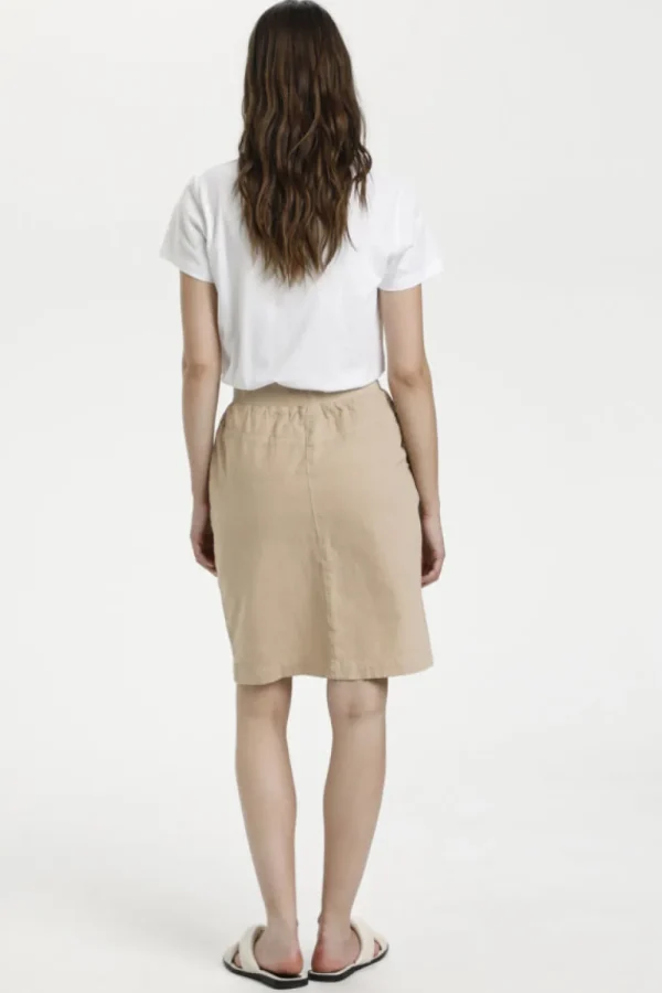 Kaffee KANaya Skirt Classic Sand- Röcke