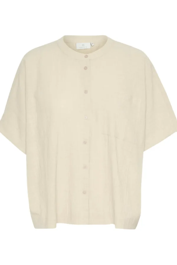 Kaffee KAPauline Shirt Feather Gray- Shirts & Blusen