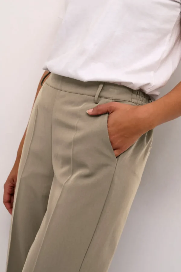 Kaffee KASakura HW Pants Major Brown- Hosen