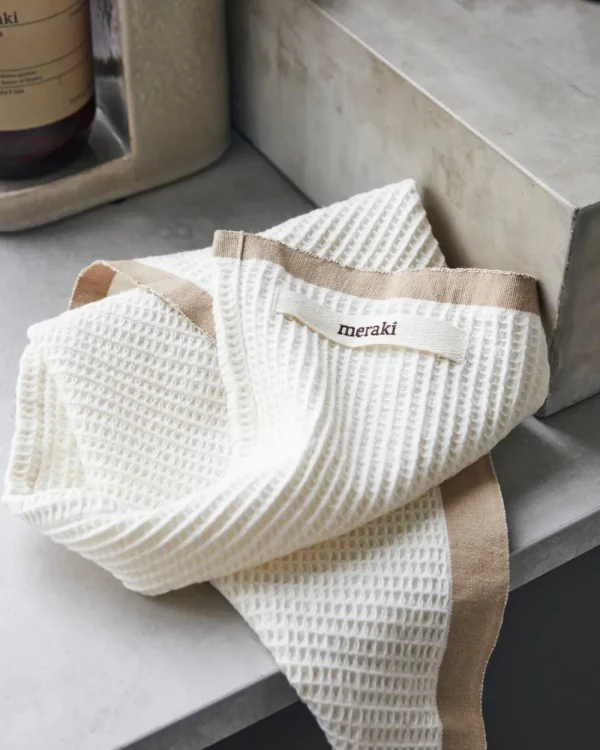 Meraki Küchenhandtücher, Bare, Sand- Küche & Gedeckter Tisch