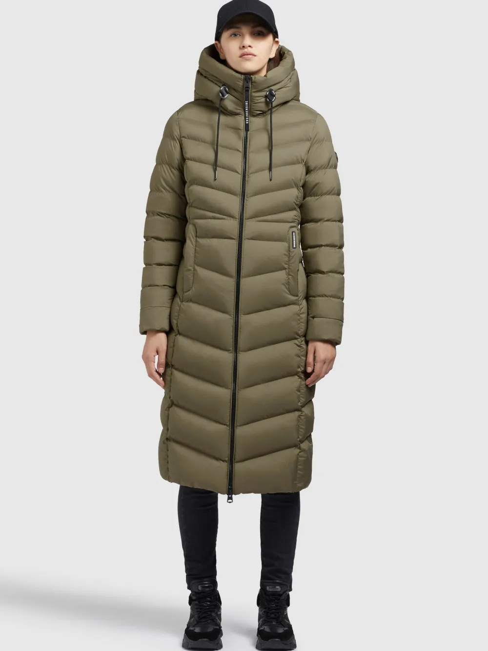 khujo_jacke_ingram_matt_l_1.webp Khujo Jacke Ingram3 Matt Light Moss Green- Mäntel & Jacken
