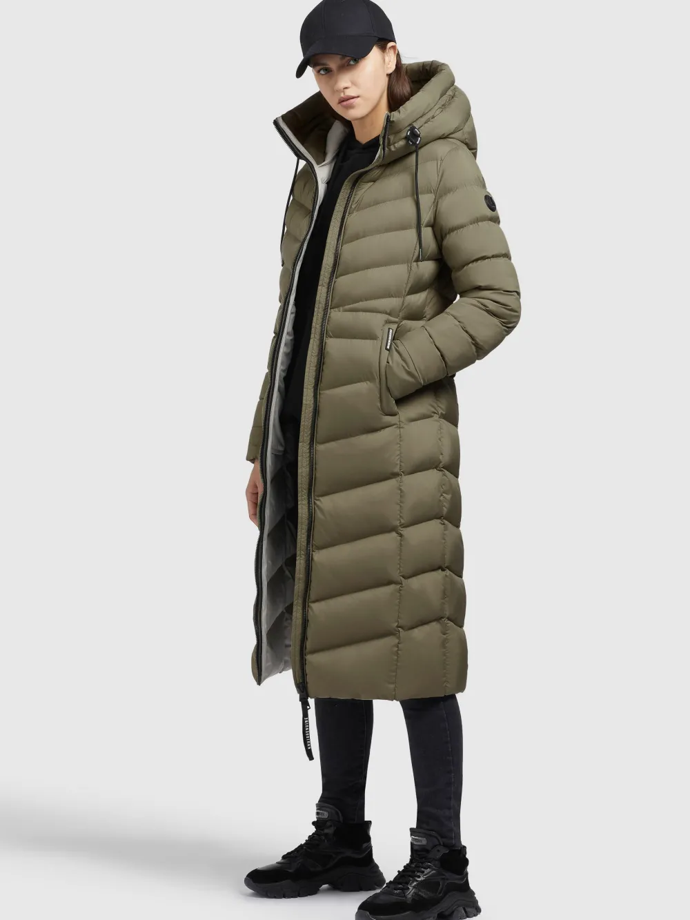 khujo_jacke_ingram_matt_l_2.webp Khujo Jacke Ingram3 Matt Light Moss Green- Mäntel & Jacken