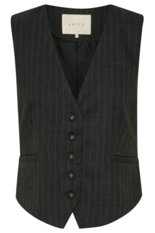 Kaffee KRTya Waistcoat Dark Grey- Blazer