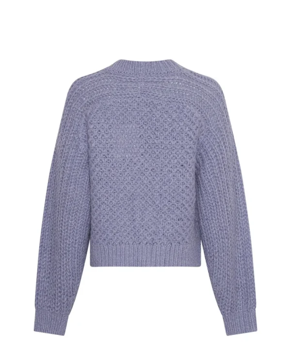 MSCH Amabelle Heidi Car Lavender Violet- Strick & Cardigans