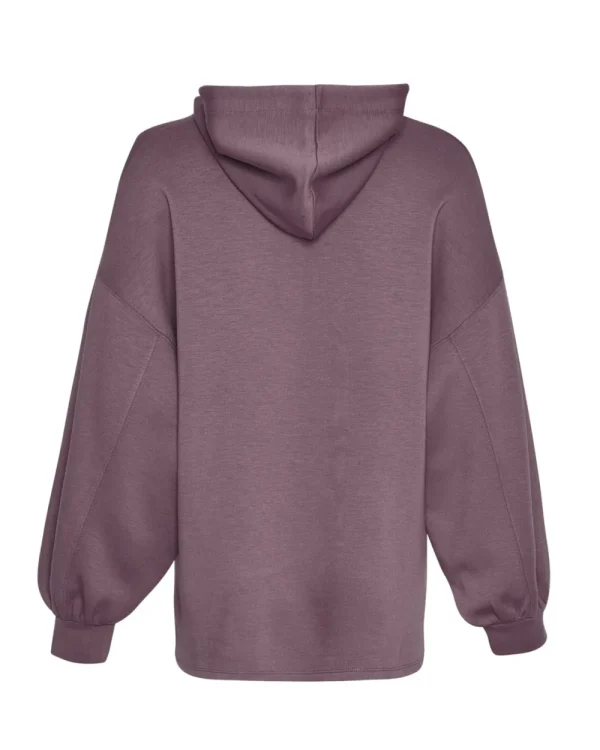 MSCH Janelle Ima Q Hood Sweatshirt Black Plum- Sweatshirts & Hoodies