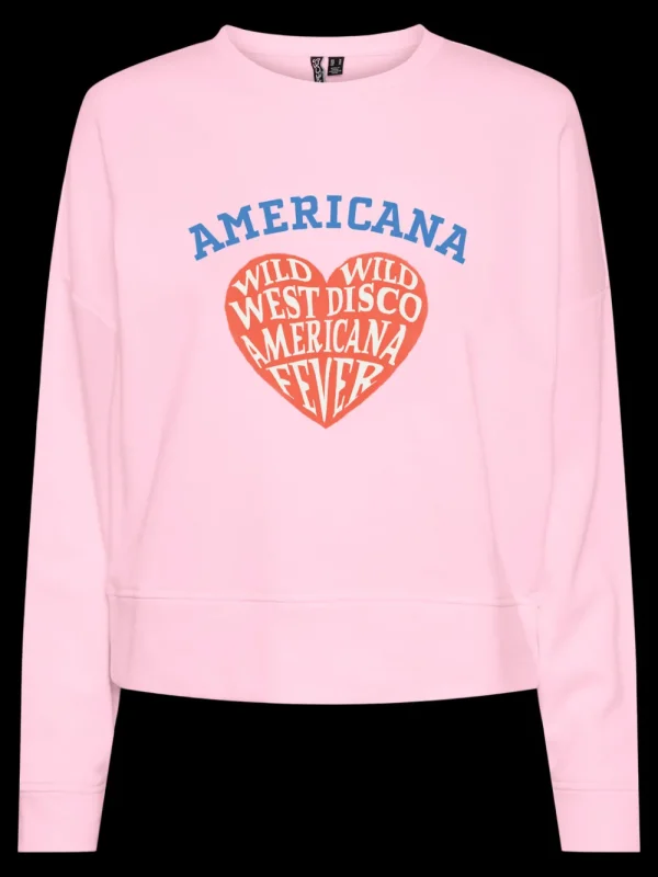 Pieces PCAurora LS Sweat Fairy Tale- Sweatshirts & Hoodies