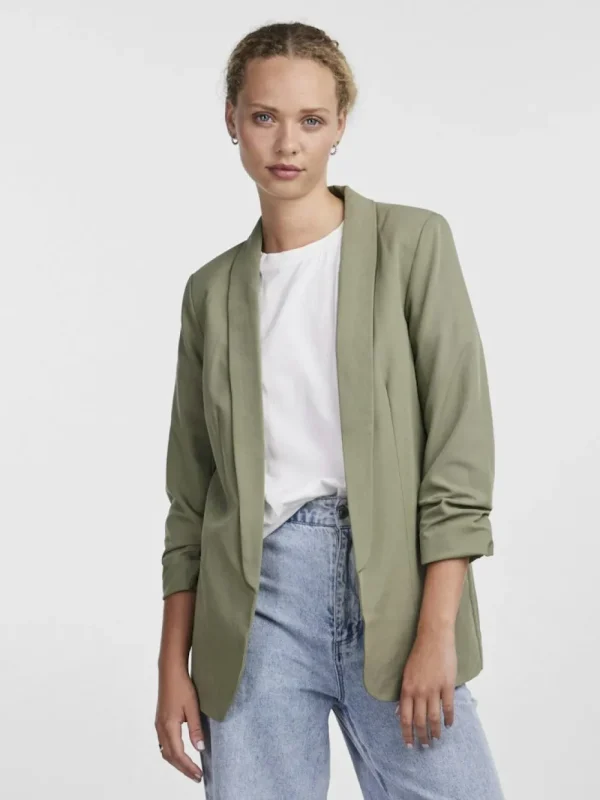 Pieces PCBosella 3/4 Blazer Deep Lichen Green- Blazer