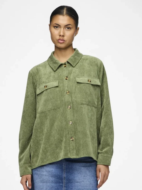 Pieces PCEffi LS Shirt- Shirts & Blusen