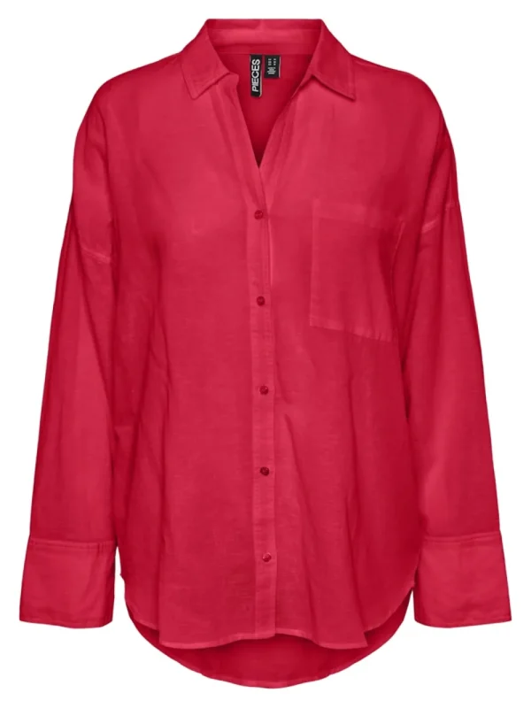 Pieces PCMatinka LS Shirt- Shirts & Blusen