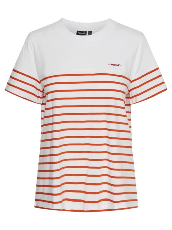 Pieces PCMia SS O-Neck T-Shirt- T-shirts & Tops