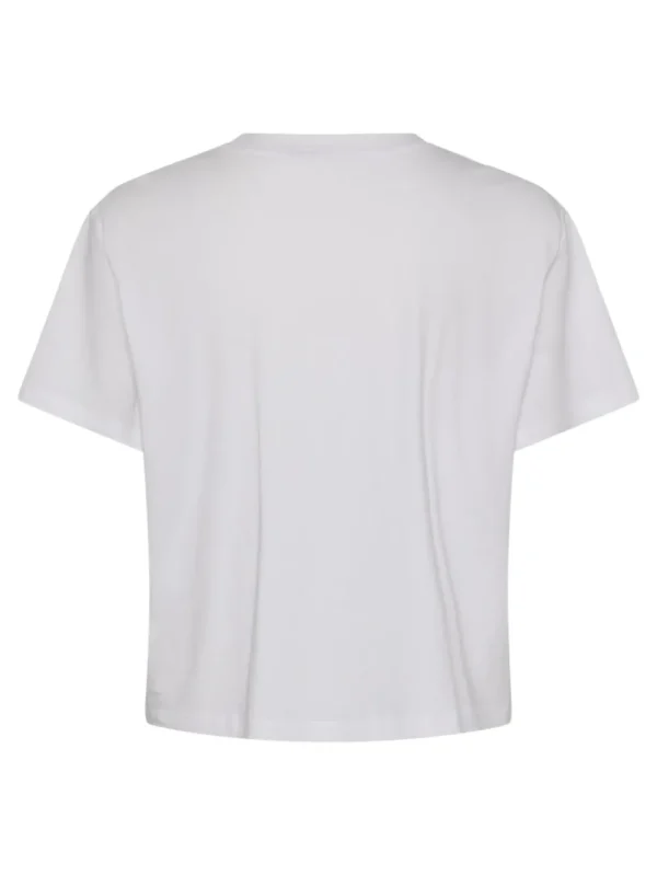 Pieces PCNesie SS Printed T-Shirt Bright White- T-shirts & Tops