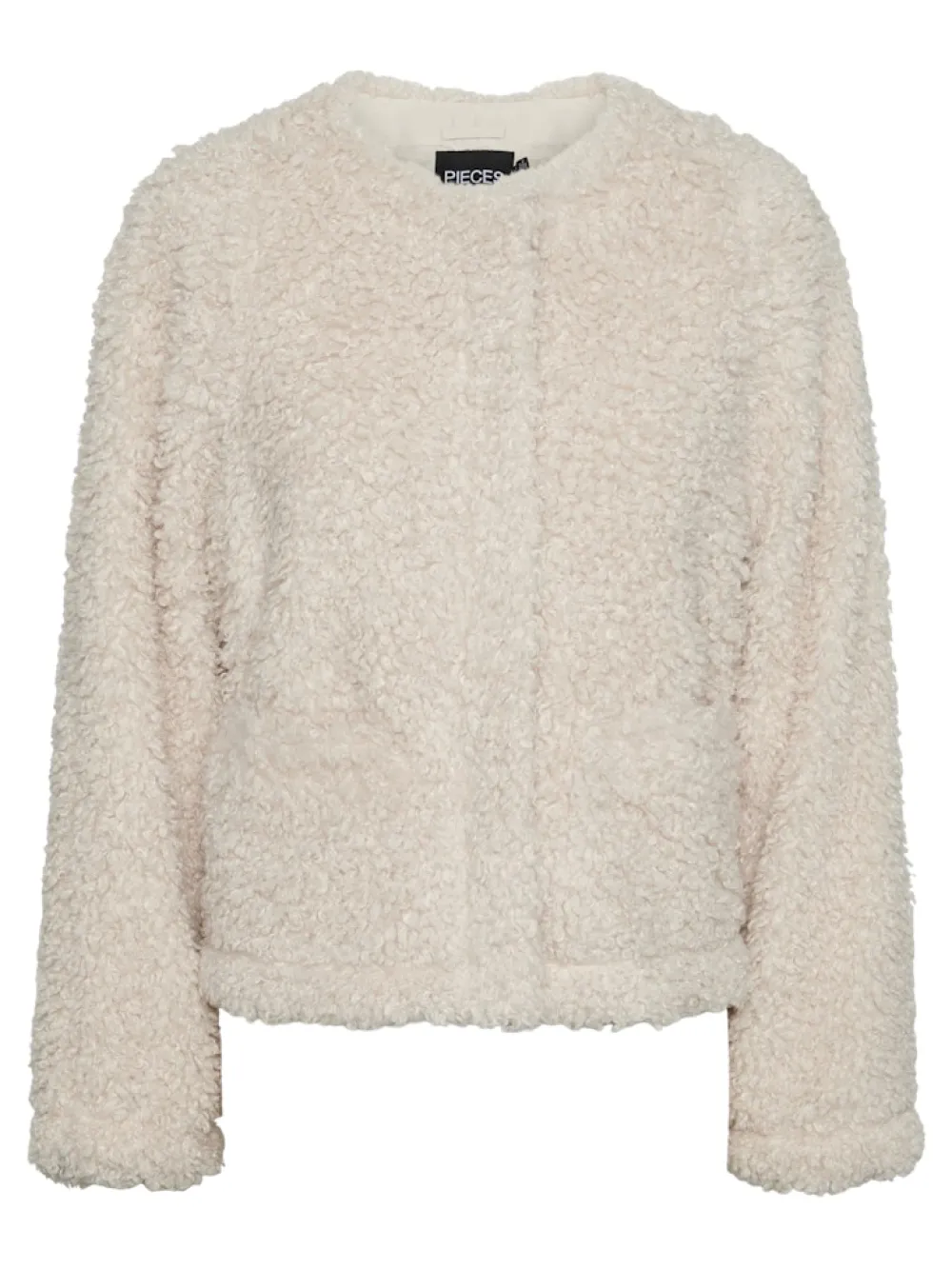 pcnoisella_short_teddy_ja_0.webp Pieces PCNoisella Short Teddy Jacket- Mäntel & Jacken