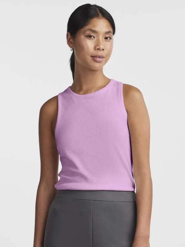 Pieces PCRuka Boxer Tank Top Pastel Lavender- T-shirts & Tops